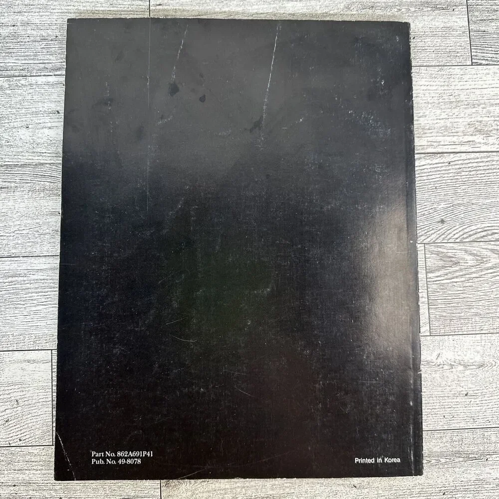 The Microwave Cookbook - Vintage Undated - Printed‎ in Korea Part No. 862A691P41